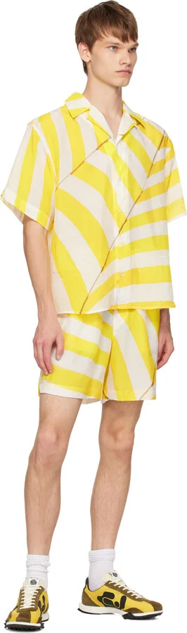 EYTYS Khaki & Yellow Eros Sneakers - Image 5