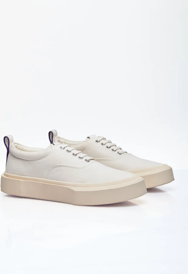 Eytys Mother Ii Canvas Sneakers - Sneakers White Eu - 36 - Image 3