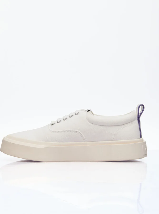 Eytys Mother Ii Canvas Sneakers - Sneakers White Eu - 36 - Image 4