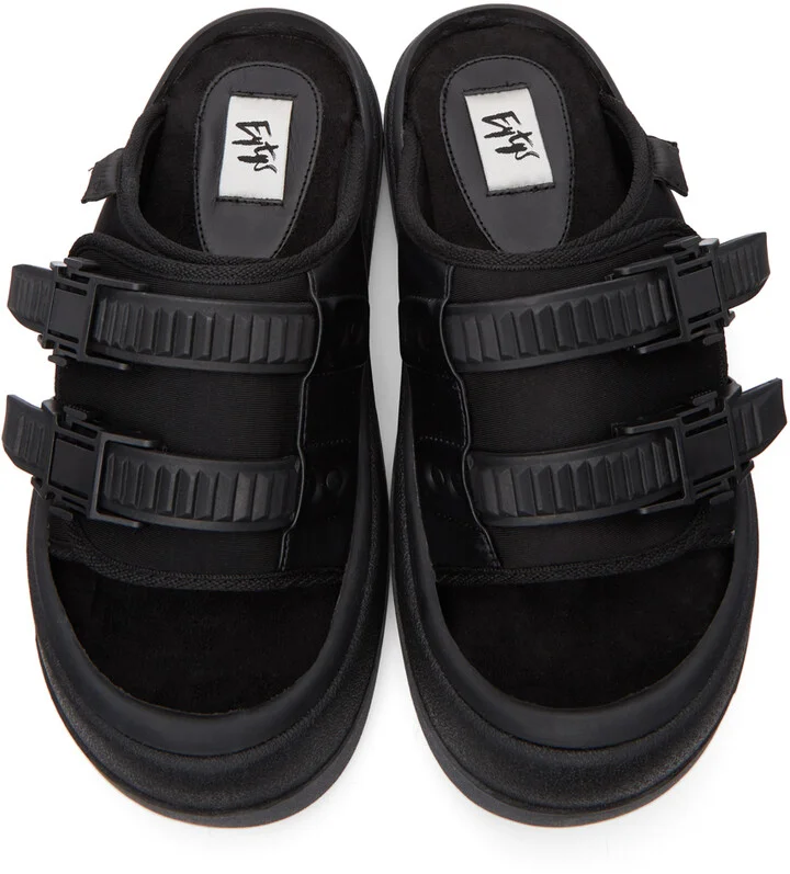 EYTYS SSENSE Exclusive Black Capri Sandals - Image 5