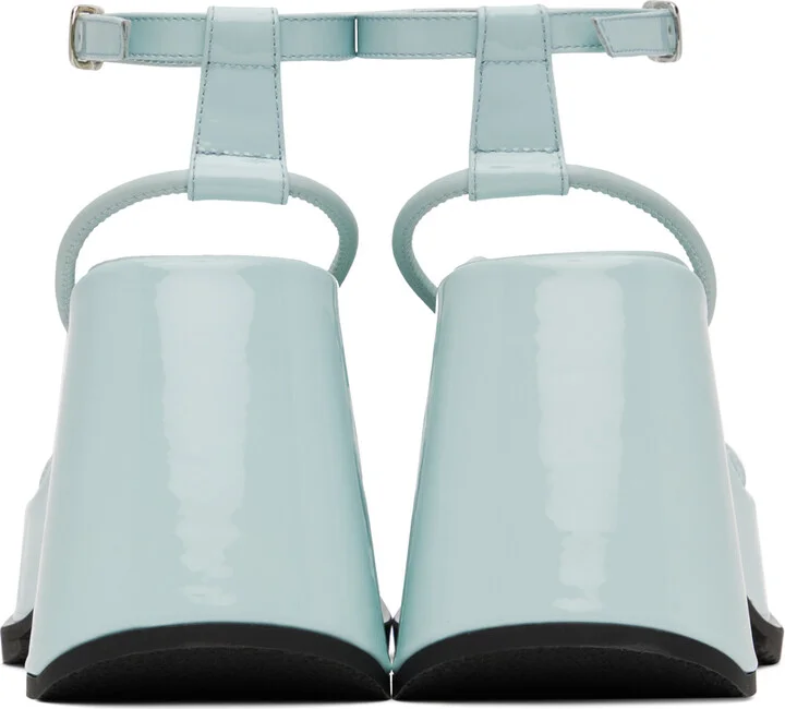EYTYS SSENSE Exclusive Blue Olympia Heels - Image 2