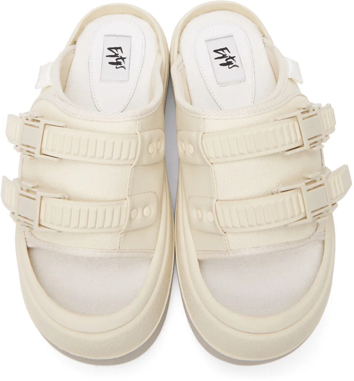 EYTYS SSENSE Exclusive Off-White Capri Sandals - Image 5