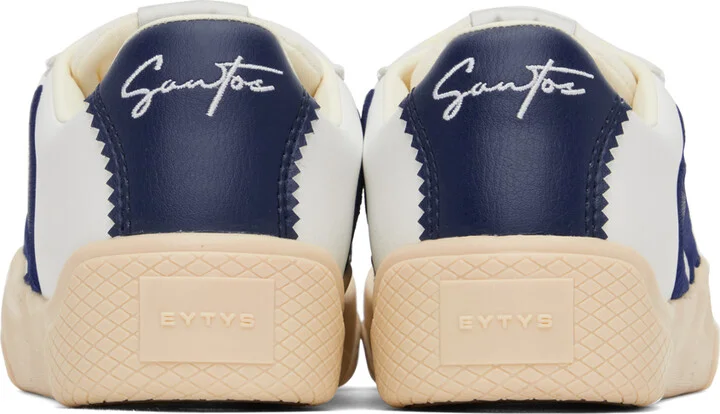 EYTYS White & Blue Santos Sneakers - Image 2
