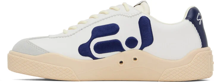 EYTYS White & Blue Santos Sneakers - Image 3