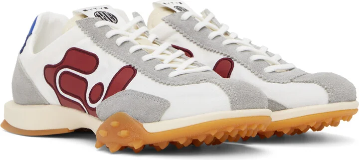 EYTYS White & Gray Eros Sneakers - Image 4