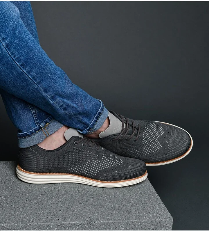 Ezra Knit Oxford Sneaker - Wide Width - Image 9