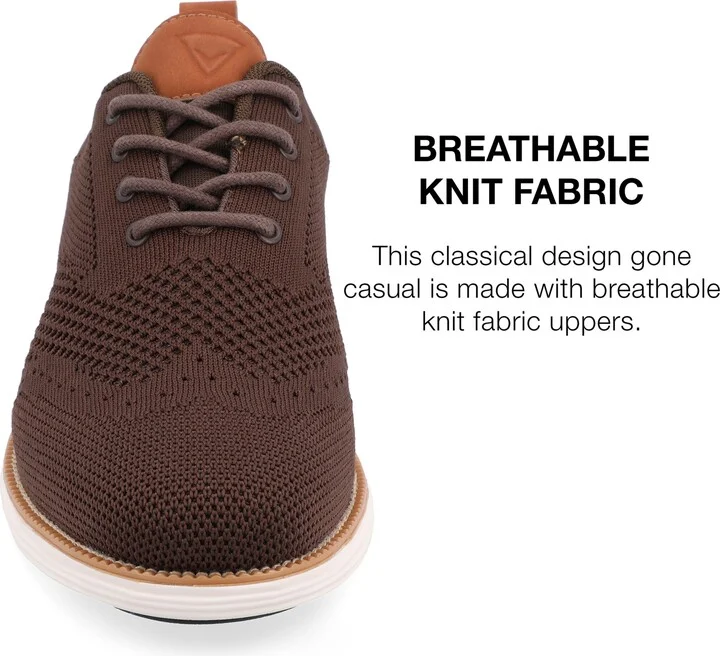 Ezra Knit Oxford Sneaker - Wide Width - Image 11
