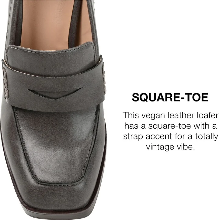 Ezzey Platform Penny Loafer Pump - Image 8