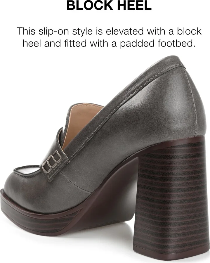 Ezzey Platform Penny Loafer Pump - Image 10