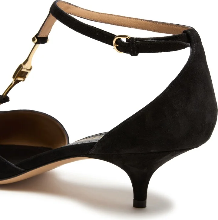 F buckle T-strap pumps - Image 7