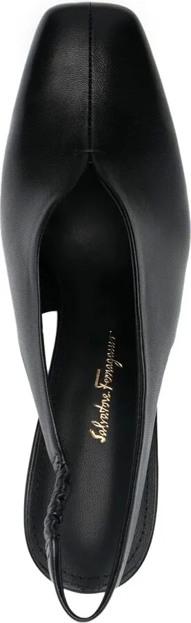F-heel 100mm slingback pumps - Image 4