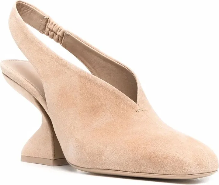 F-Heel 100mm slingback pumps - Image 2