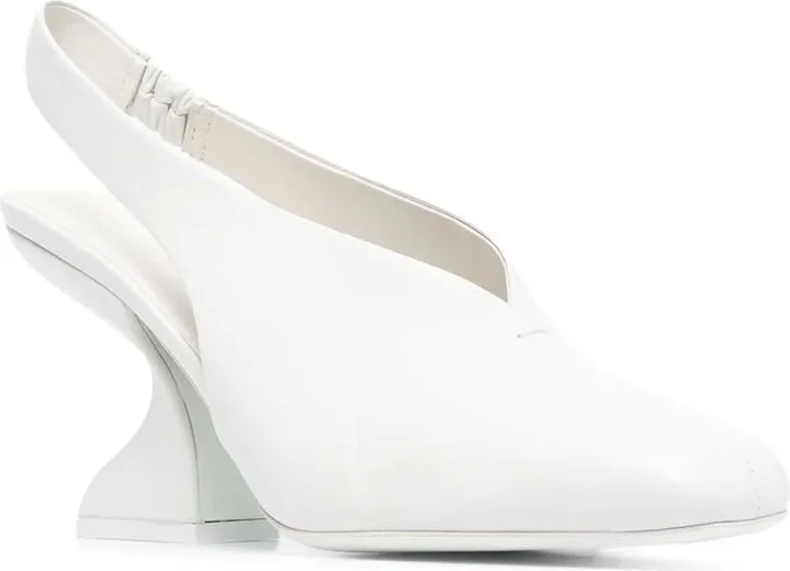 F-heel 95mm slingback pumps - Image 2