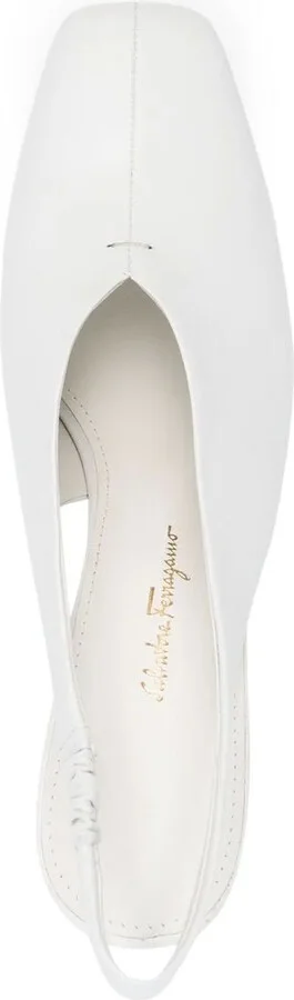 F-heel 95mm slingback pumps - Image 4
