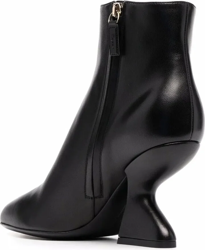F-Heel sculpted ankle boots - Image 3