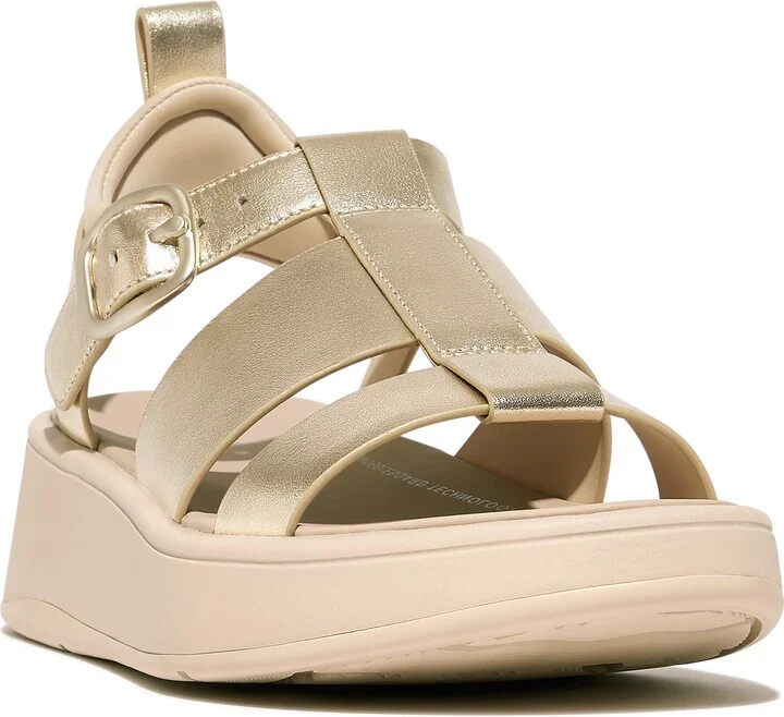 F-Mode Ankle Strap Platform Fisherman Sandal