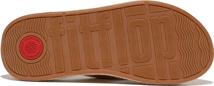F-Mode Espadarille Platform Wedge Flip Flop - Image 4