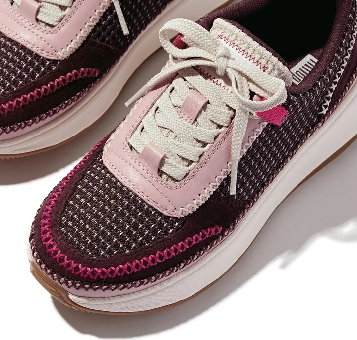 F-Mode Knit Panel Platform Sneaker - Image 6