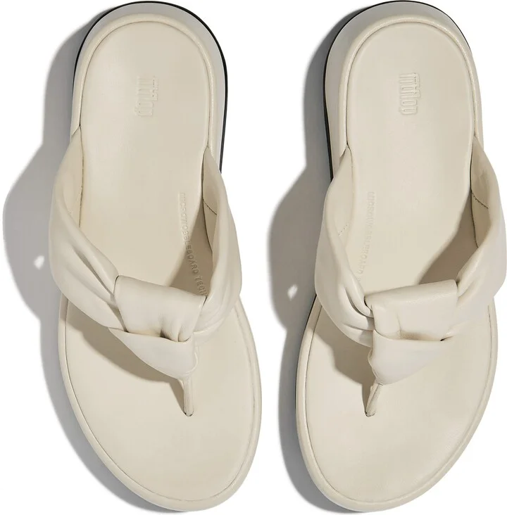 F-Mode Knot Platform Wedge Flip Flop - Image 3