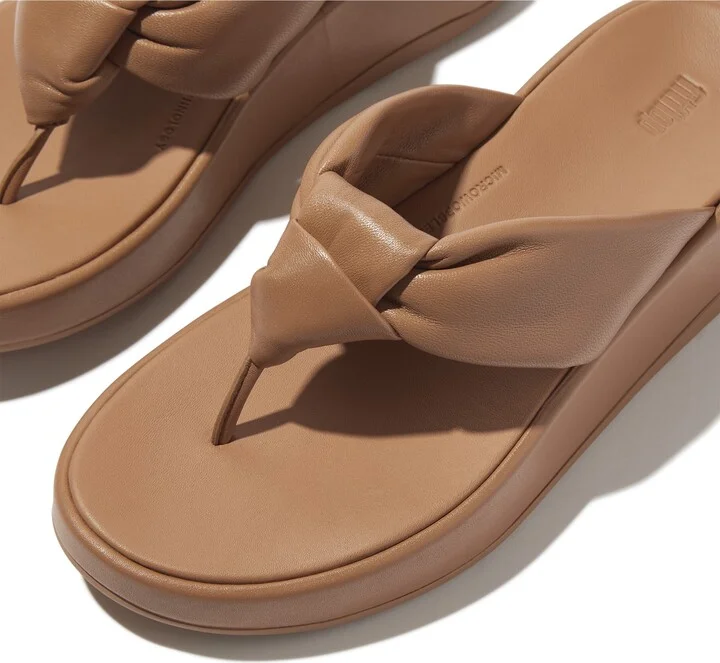 F-Mode Knot Platform Wedge Flip Flop - Image 11