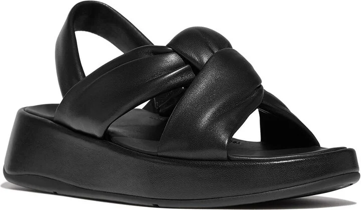 F-Mode Leather Sandal