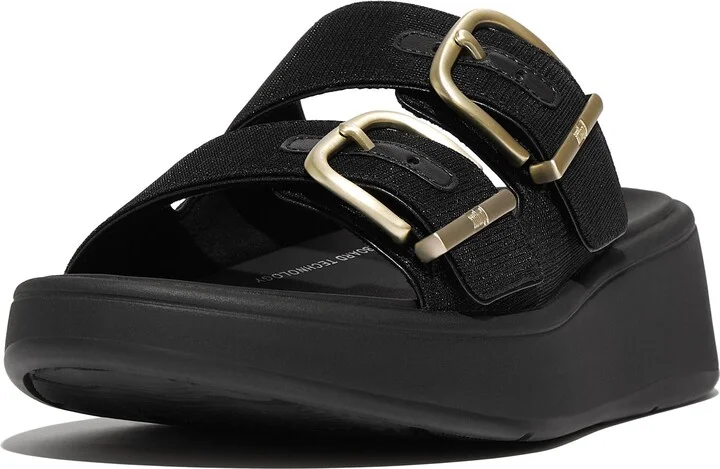 F-Mode Shimmer Buckle Sandal - Image 7