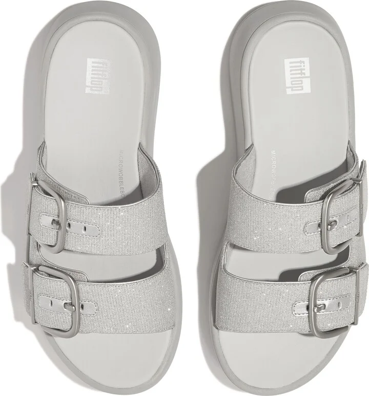 F-Mode Shimmer Buckle Sandal - Image 11