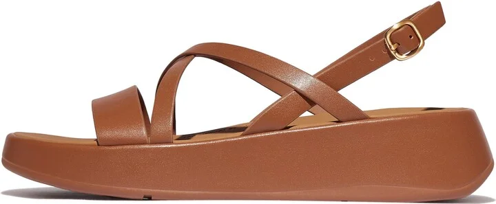 F-Mode Slingback Platform Wedge Slide Sandal - Image 3