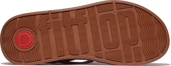 F-Mode Slingback Platform Wedge Slide Sandal - Image 5