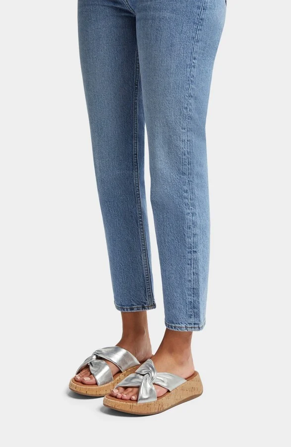 F-Mode Twist Platform Slide Sandal - Image 2