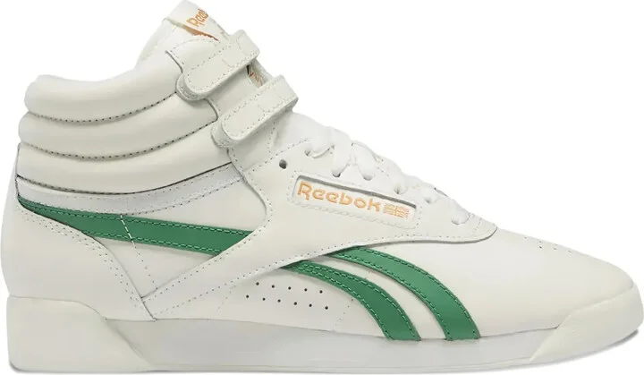 F/s Hi "White/Green" sneakers