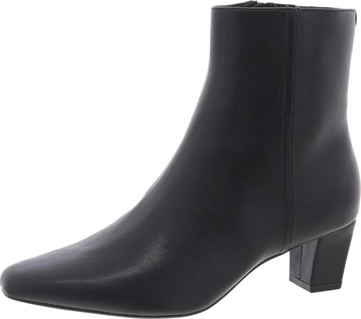 F43597 Womens Zipper Manmade Booties