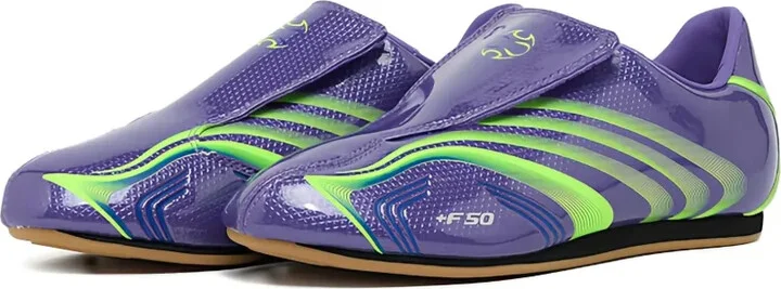 F50 Taekwondo "Purple Rush/Lucid Lemon" sneakers - Image 2