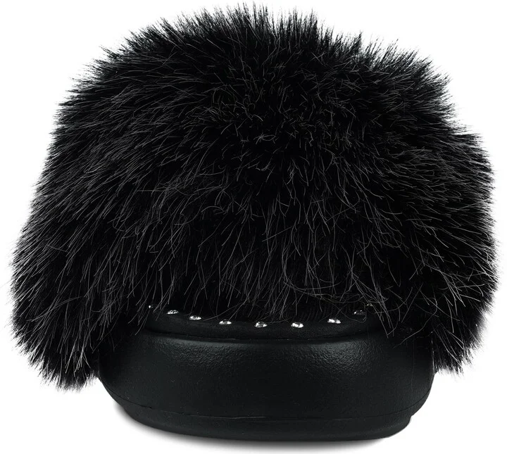 Fabbi Faux Fur Platform Sandal - Image 4