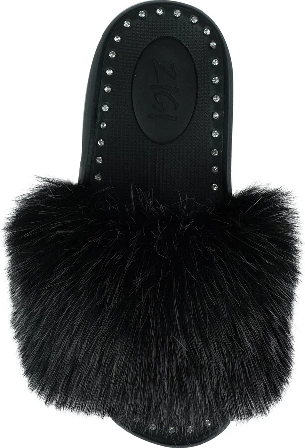 Fabbi Faux Fur Platform Sandal - Image 5