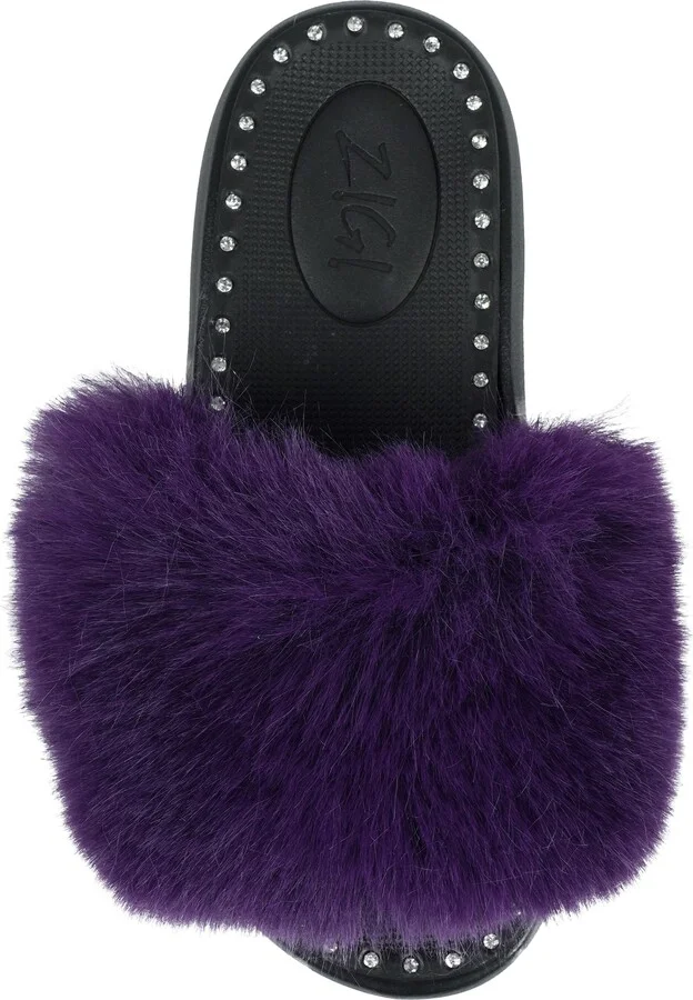 Fabbi Faux Fur Platform Sandal - Image 11