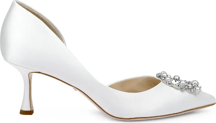 Fabia Embellished Pointed Toe Pump - Image 9