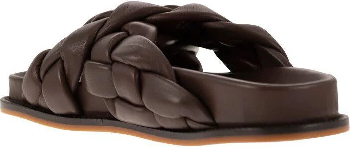 Fabiana Filippi Braided Leather Fussbett Sandal - Image 3