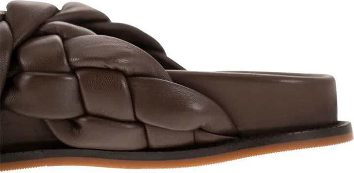 Fabiana Filippi Braided Leather Fussbett Sandal - Image 7