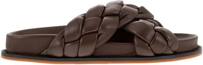 Fabiana Filippi Braided Leather Fussbett Sandal