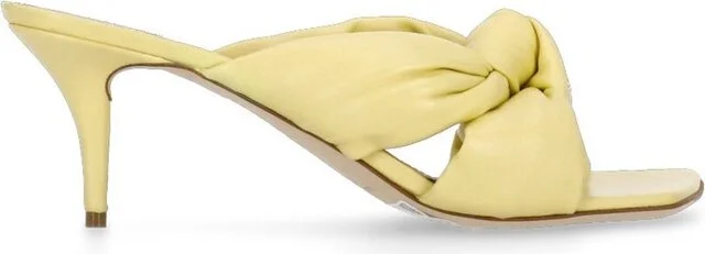 Fabiana Filippi Knot Detailed Slip-On Sandals