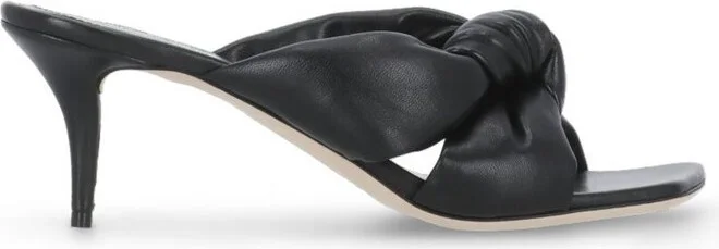 Fabiana Filippi Knot Detailed Slip-On Sandals