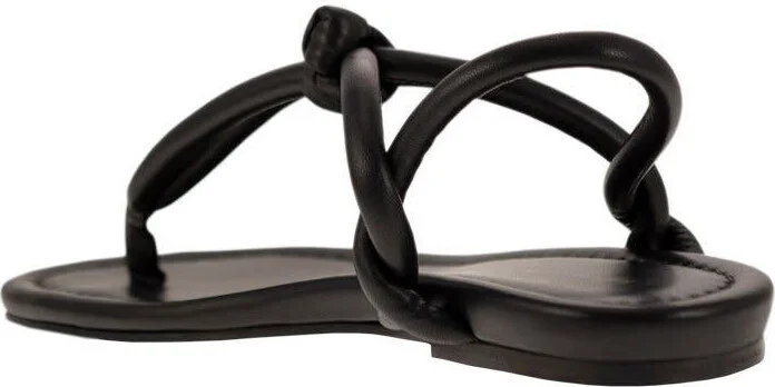 Fabiana Filippi Leather Flip-Flops - Image 3