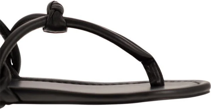 Fabiana Filippi Leather Flip-Flops - Image 6