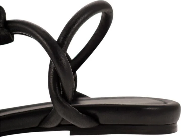 Fabiana Filippi Leather Flip-Flops - Image 7