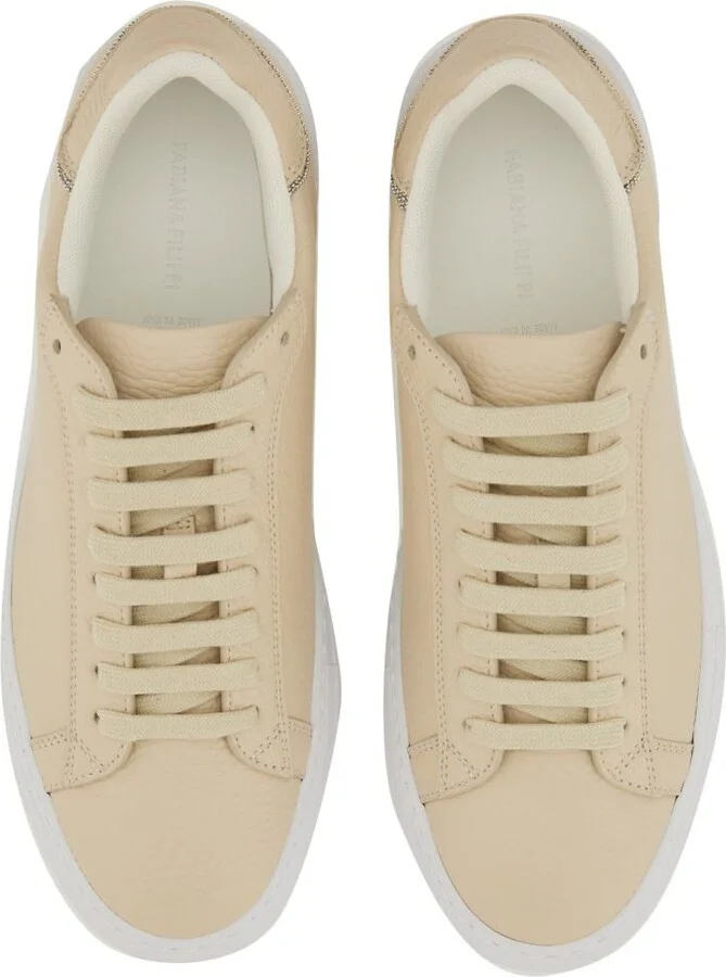 Fabiana Filippi Leather Sneaker - Image 5