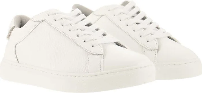 Fabiana Filippi Leather Sneakers - Image 4