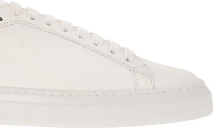 Fabiana Filippi Leather Trainers With Diamond Thread - Image 6
