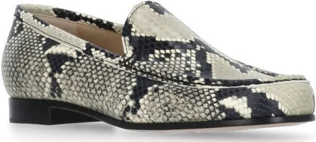 Fabiana Filippi Printed Slip-On Loafers