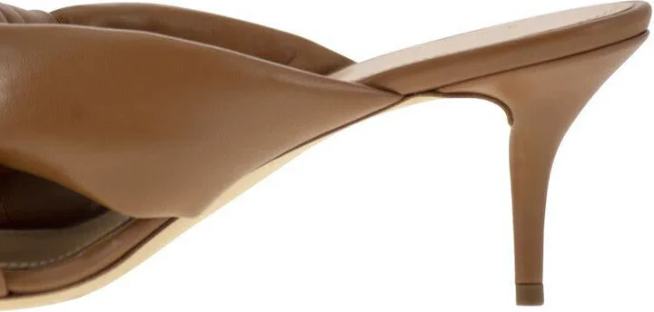 Fabiana Filippi Sandal Mules On Heel And Knot - Image 7